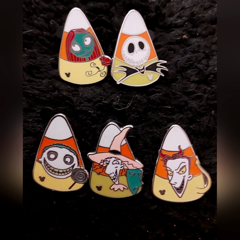 Night mare before Christmas  candy corn pins